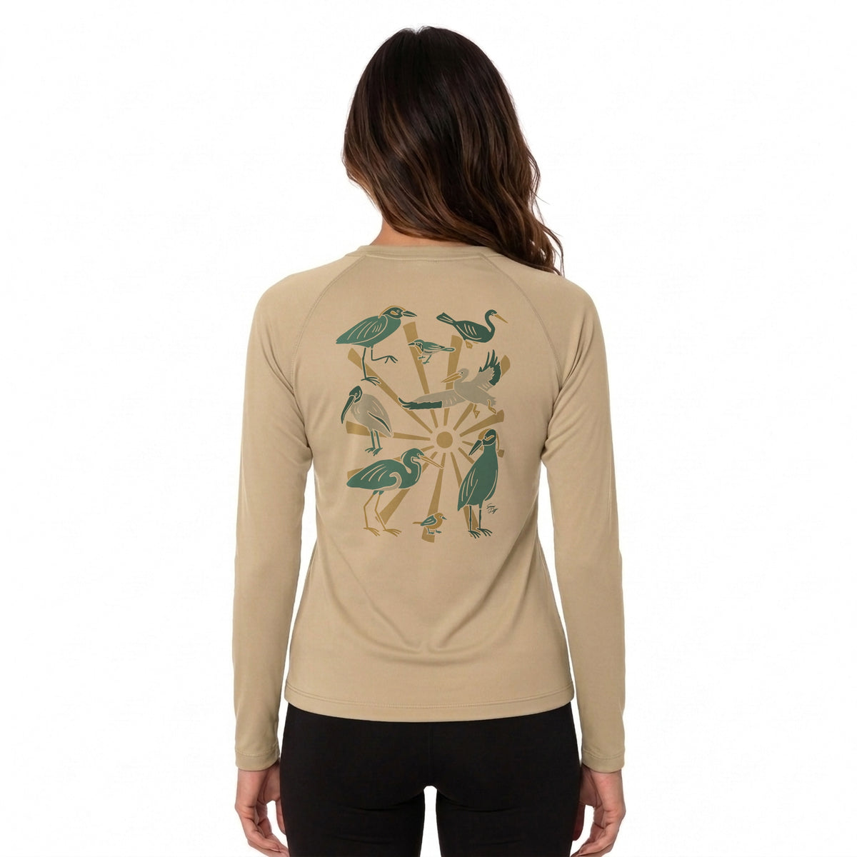 Women's Birds of the Lowcountry Sun Shirt