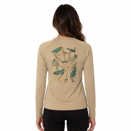 Women's Birds of the Lowcountry Sun Shirt