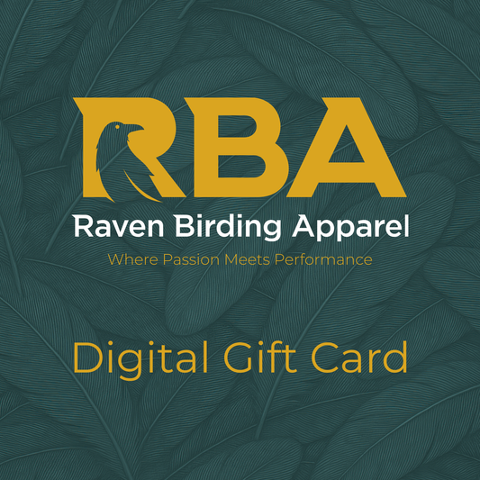 Raven Birding Apparel Digital Gift Card