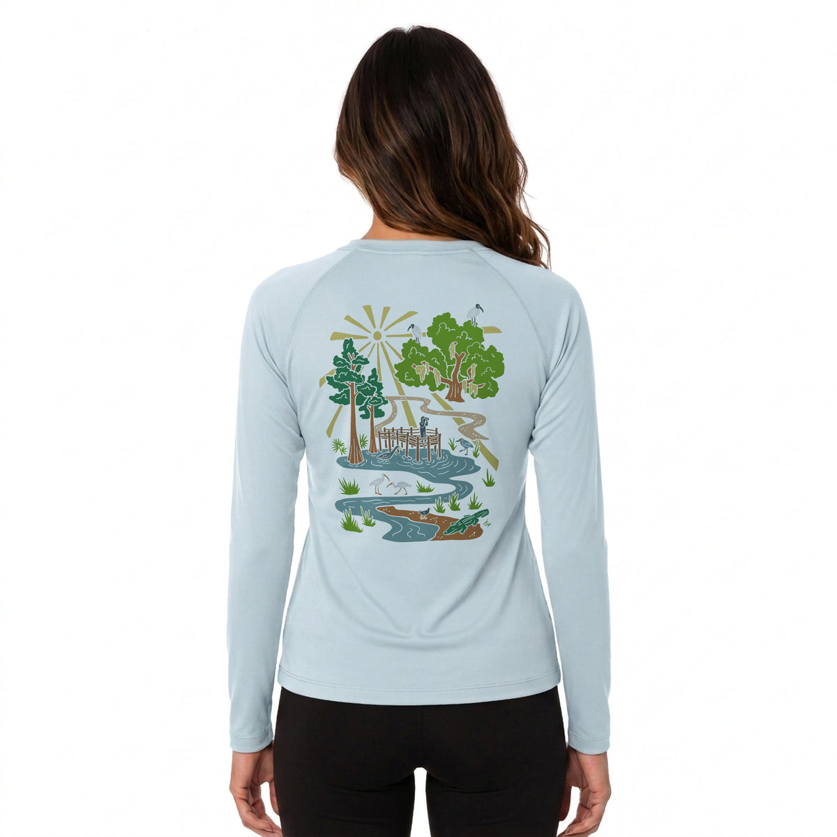 Women's Lowcountry Landscape Sun Shirt